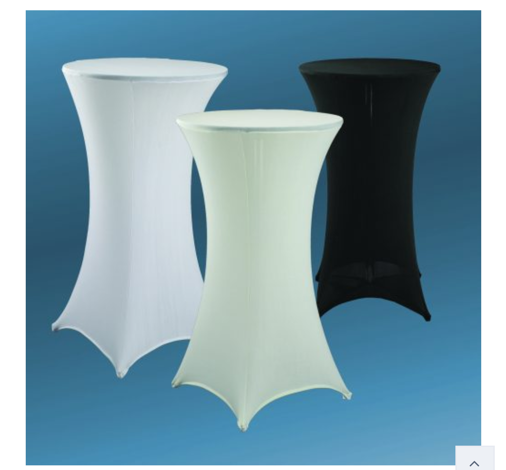 SPANDEX ROUND COCKTAIL TABLE COVER