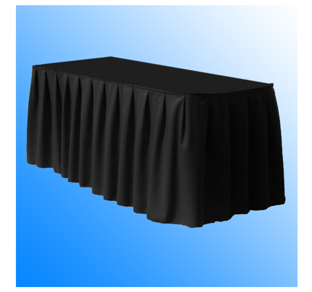 POLYESTER TABLE SKIRT