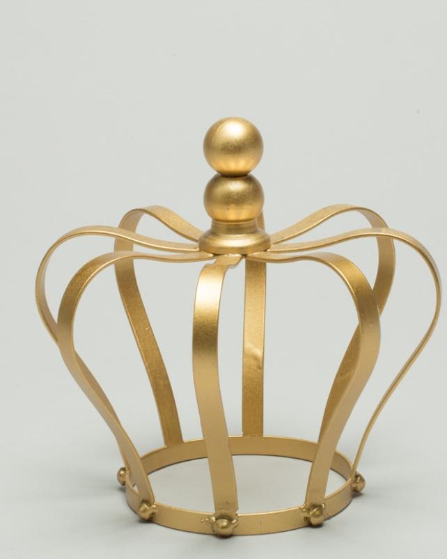 GOLD METAL WIRE CROWN